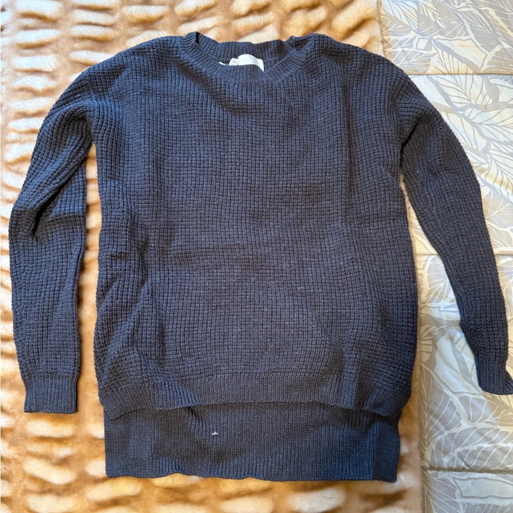 Wilfred Free Charcoal Sweater from Aritzia
